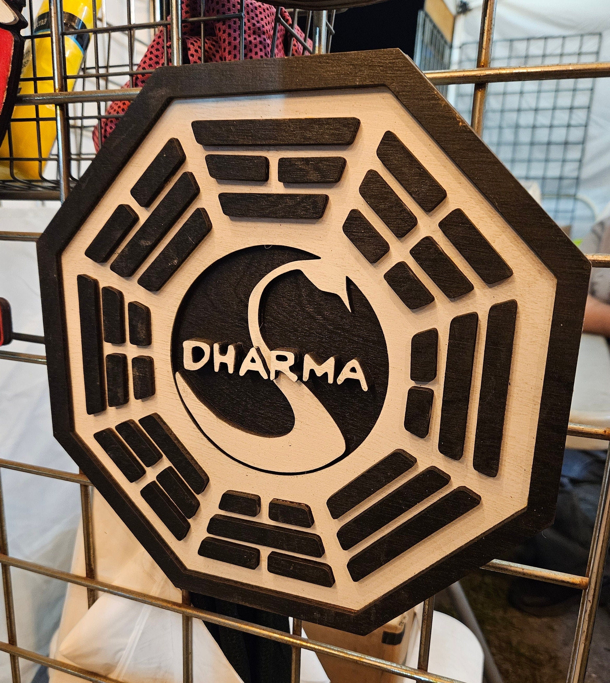 Dharma Initiative - LOST - Wood Carved Sign