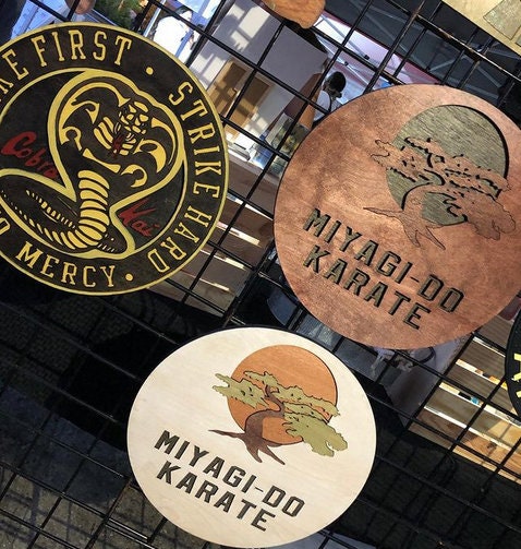 Cobra Kai Dojo Wood Sign - Karate Kid TV Series