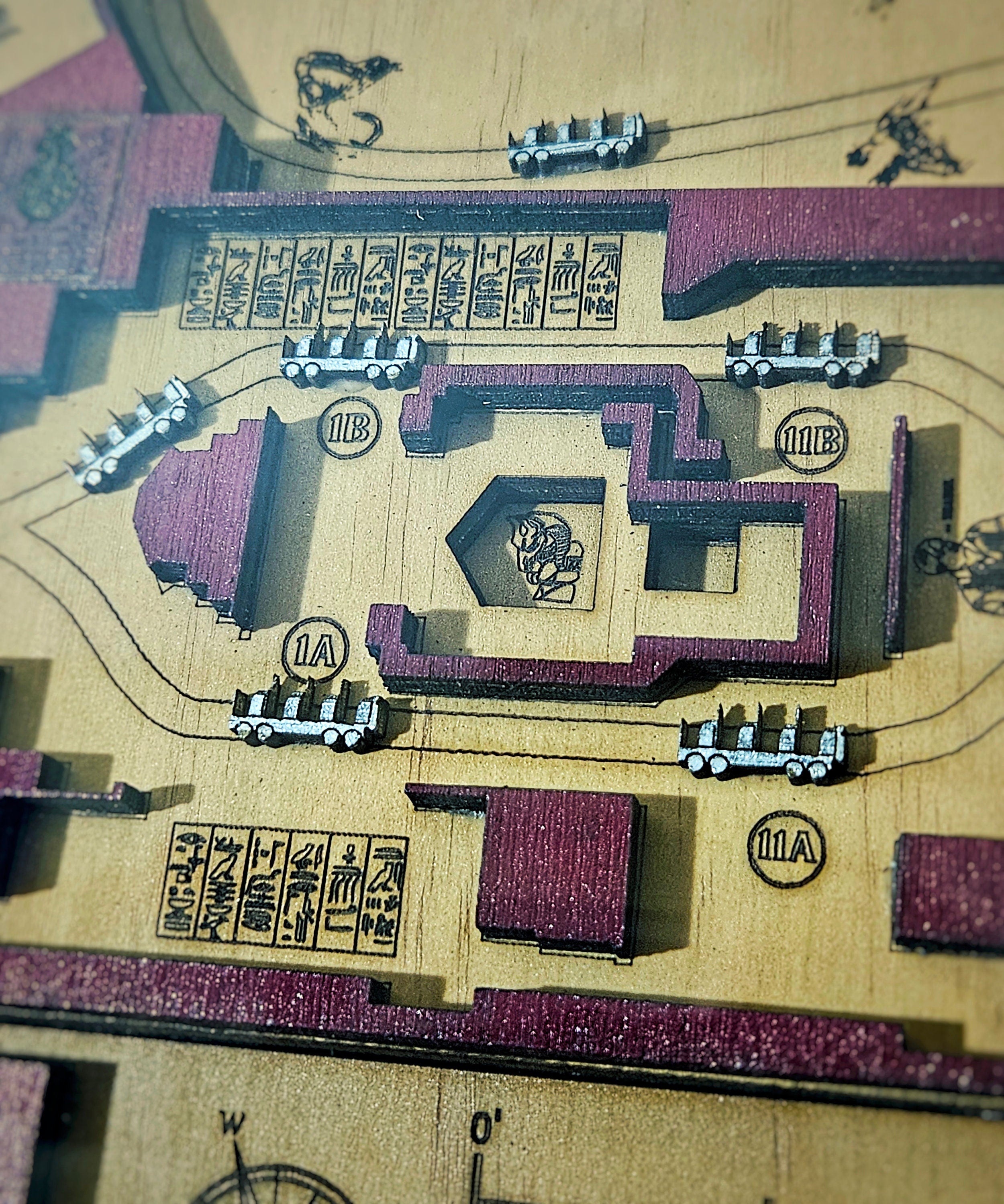 Revenge of the Mummy - Universal Studios Florida - Ride Map - Shadow Box