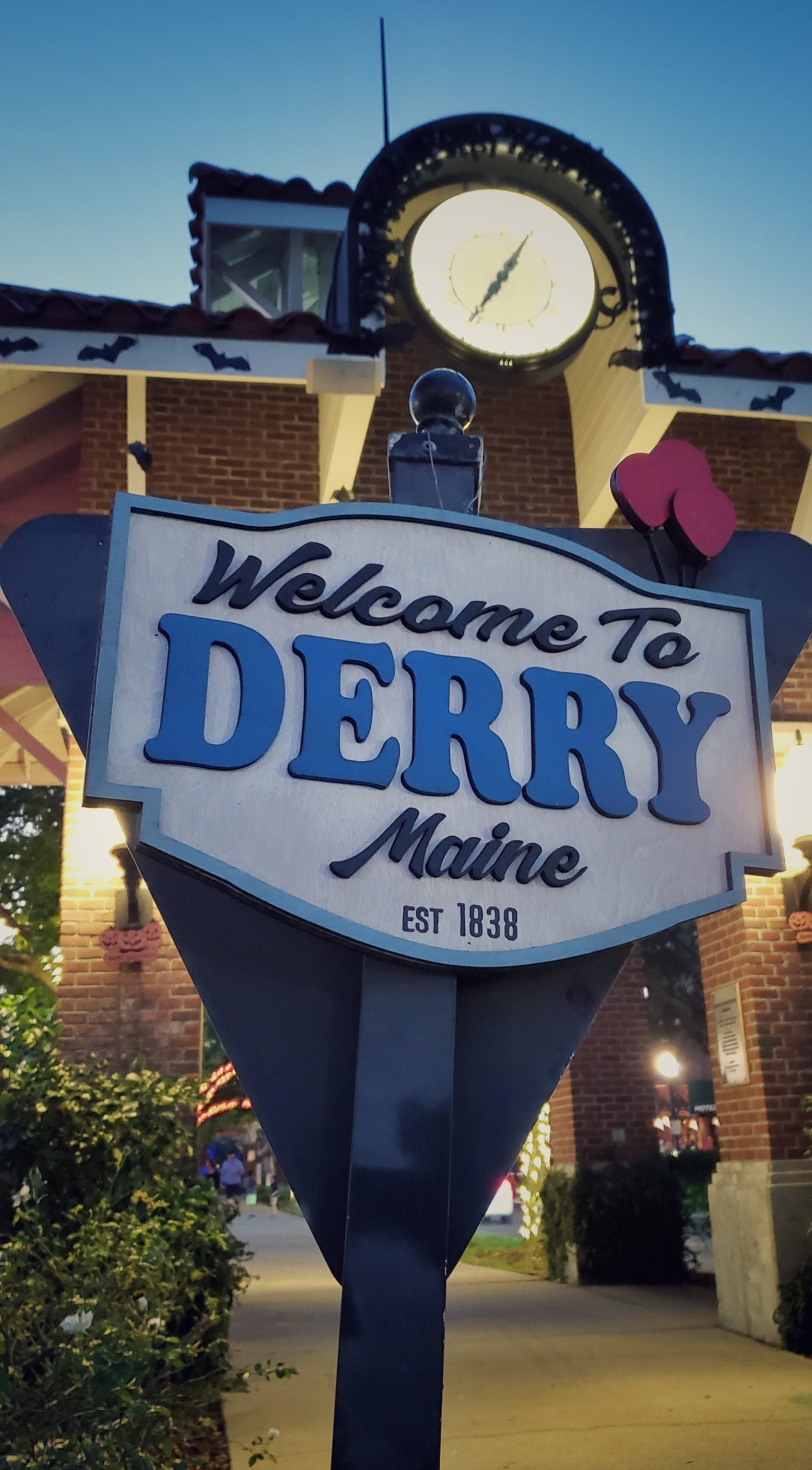 Welcome to Derry - IT - Wooden 3D Sign