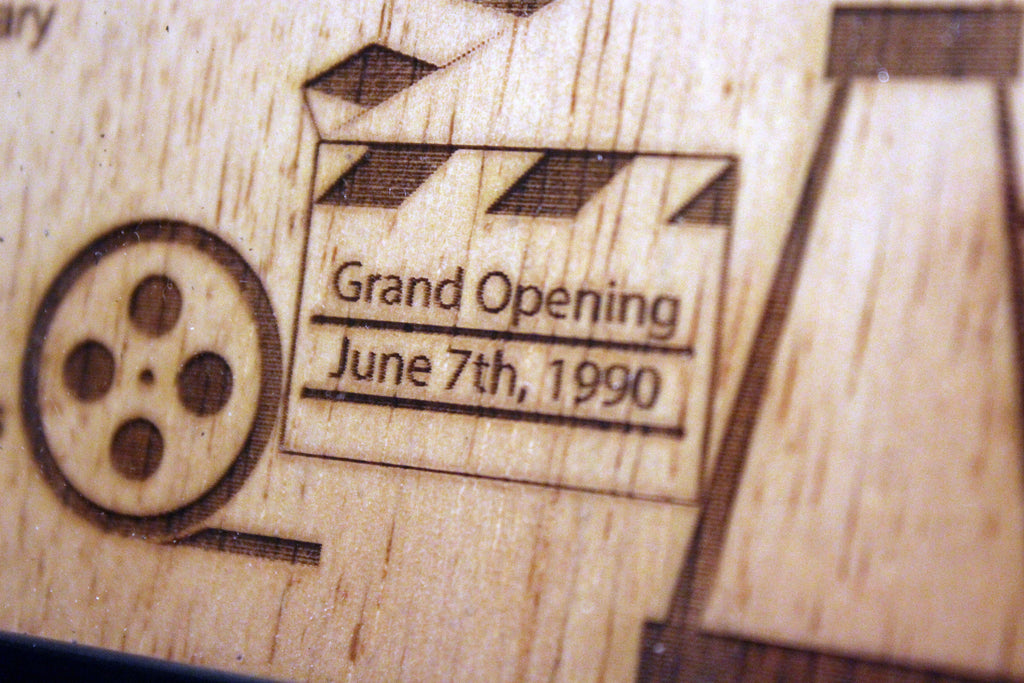 Universal Studios Florida - Wood Relief Carving - Theme Park - Shadow Box