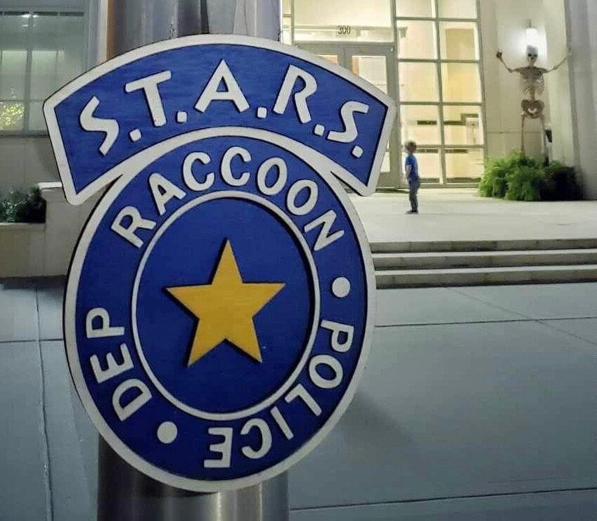 STARS Raccoon City Police Department Logo - Resident Evil - Wood Cut - Multi Layered - Wall Art