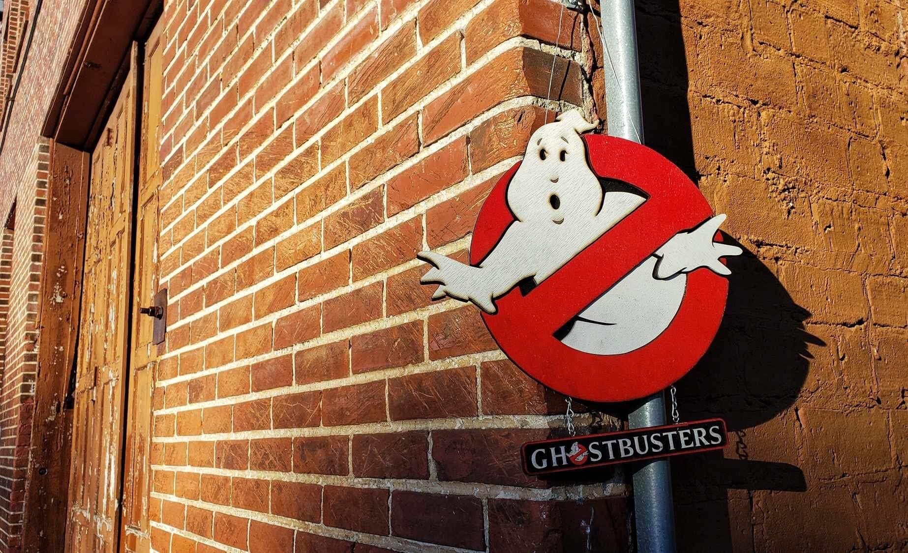 Ghostbusters Logo - Wood Cut - Multi Layered - Wall Art