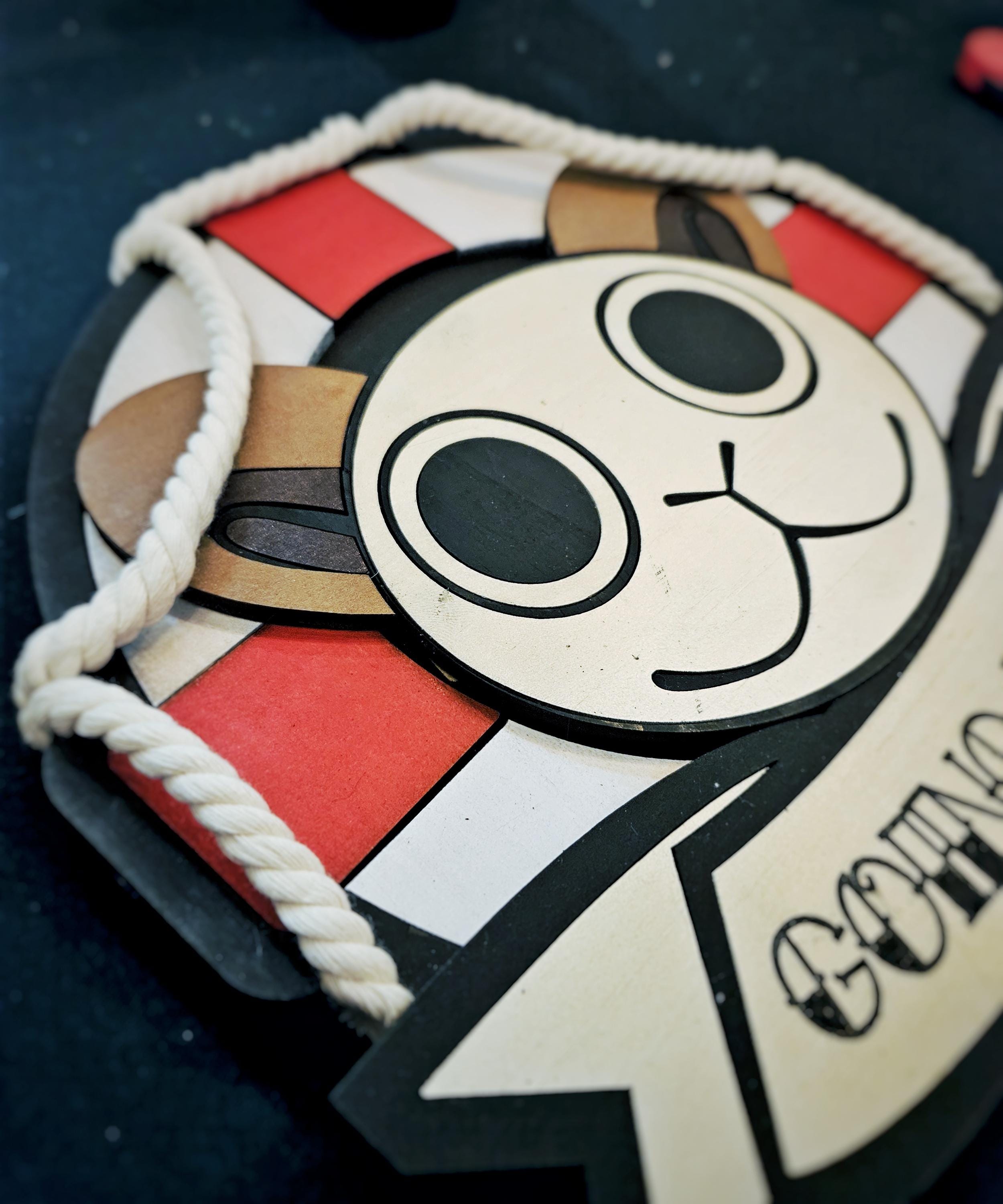 Going Merry Ship - One Piece - Wood Carved Sign