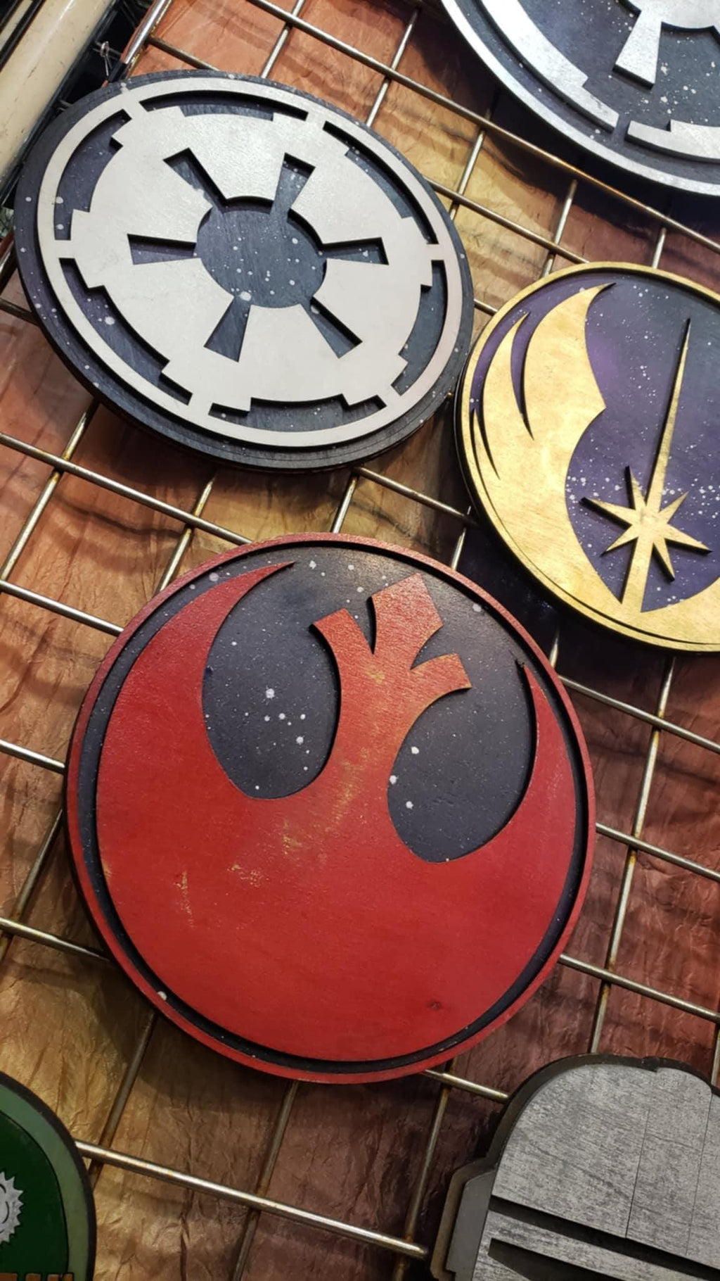 Star Wars - Rebel Alliance Logo - Wood Carved Sign