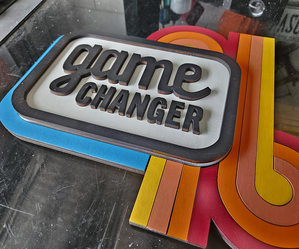 Game Changer - Wall Art – Hidden UV Reveal Featuring Sam Reich Tribute
