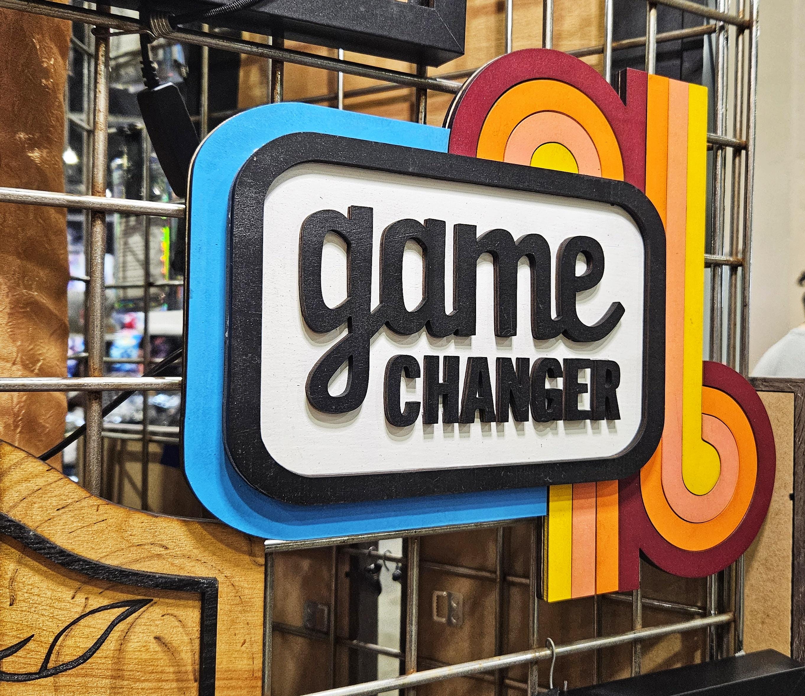 Game Changer - Wall Art – Hidden UV Reveal Featuring Sam Reich Tribute