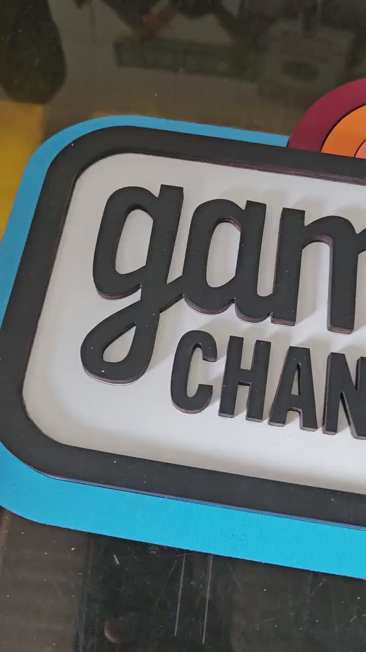 Game Changer - Wall Art – Hidden UV Reveal Featuring Sam Reich Tribute